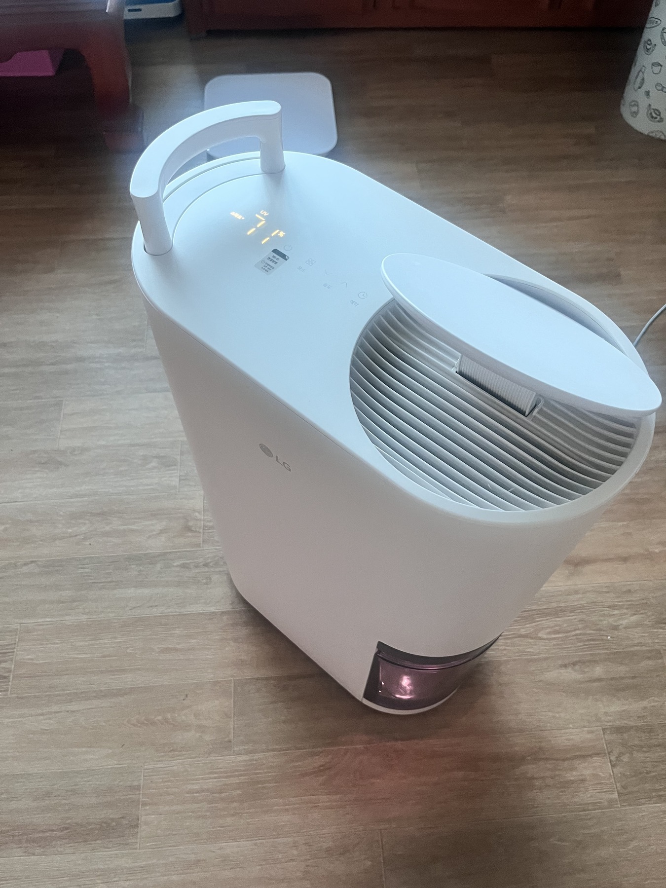 LG 휘센 오브제컬렉션 자동건조 1등급 제습기 21L 카밍베이지 제품 이미지